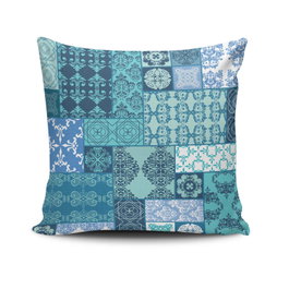 Aberto Design Fundas de Cojín Multicolor 43 x 43 cm